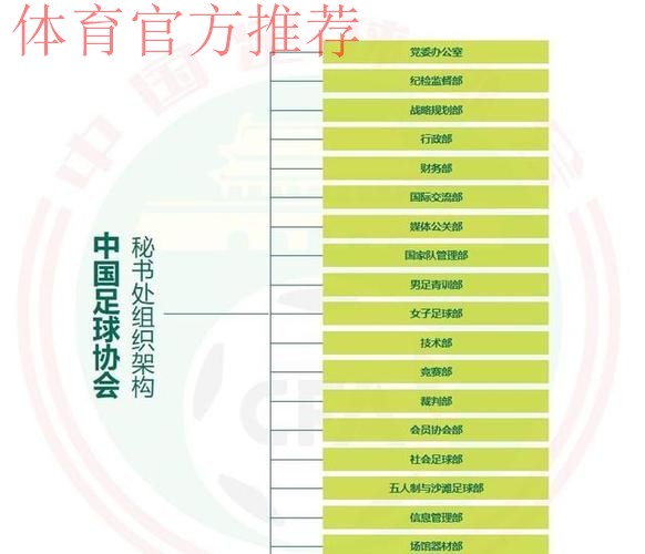 中国足协压缩内设部门至14个
